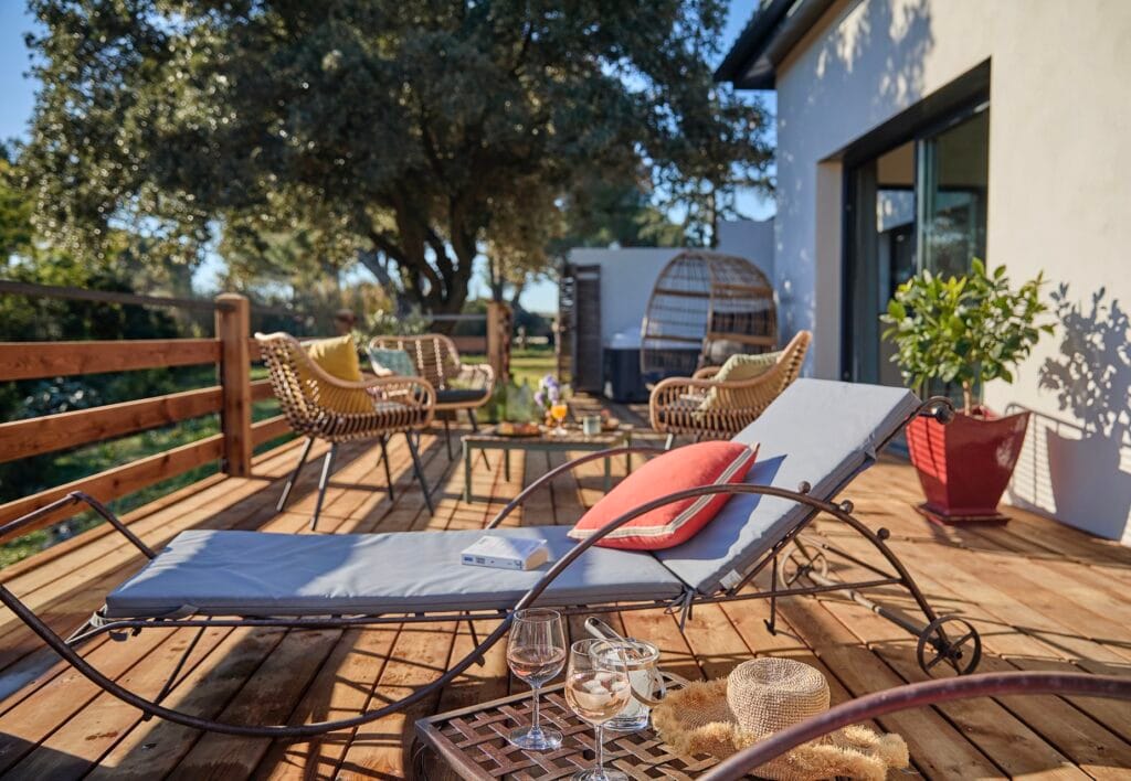 Vacances d'été dans le sud 4 Gîte à louer : Lodge & Campagne pour 2 à 4 personnes dans le sud de la France à Béziers